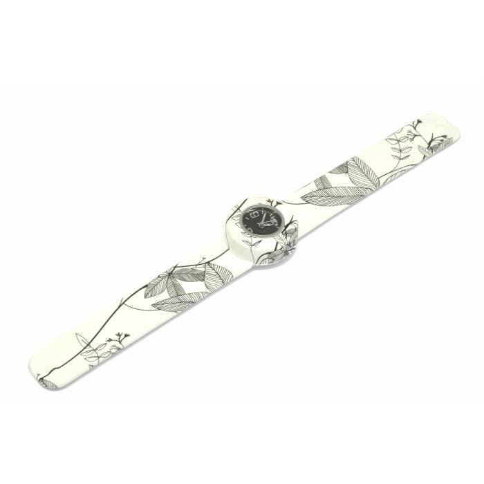 Montre Mini Bracelet Soft Draft et cadran noir - Bill's watch {couleur}