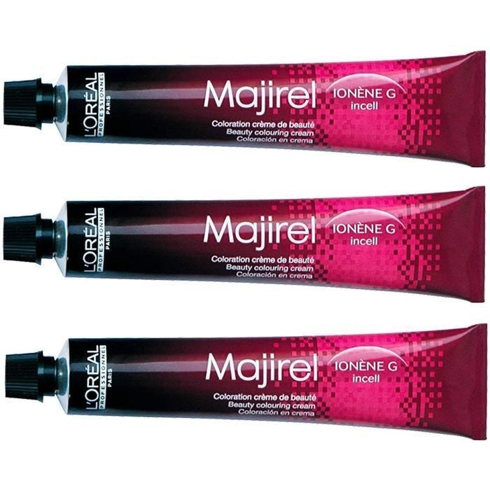 Colorations Loreal Majirel 7,1 Blond moyen Crème colorante- Lot de 3 - 50 ml 636982