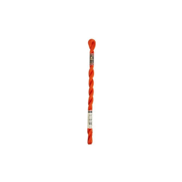 Fil - DMC - Coton Perlé Small N8 - Couleur 900 - 100% coton - 25 mètres