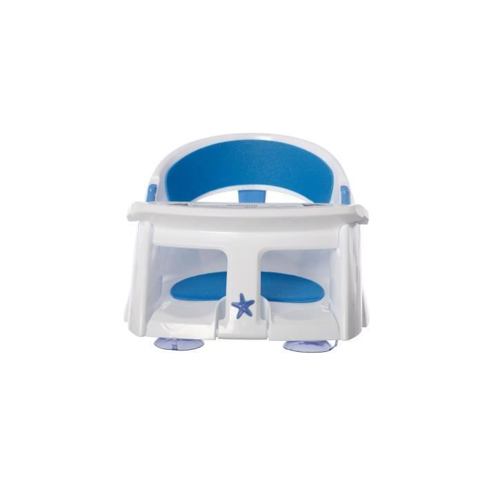 Siège de bain - DREAMBABY - Super confortable - Indicateur de détection de chaleur - 6 à 24 mois jusqu'à 13 kg - Blanc