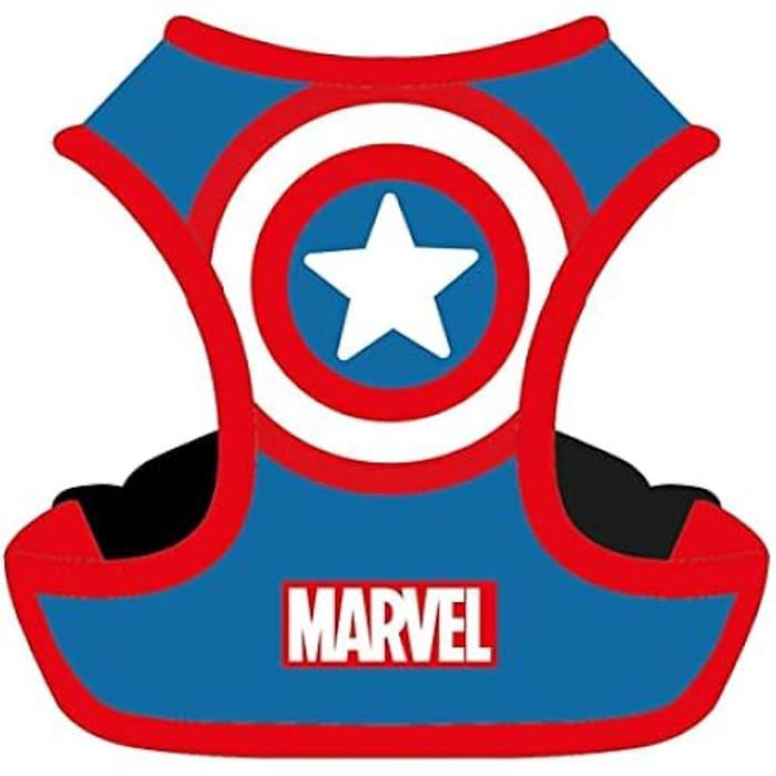 Harnais pour chien - AVENGERS - XS - Multicolore - Rouge - Utilisation extérieure