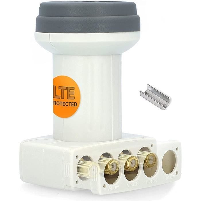 LNB Quattro - GSS - Helios - Protection UV - Résistant aux intempéries - Faible consommation d'énergie