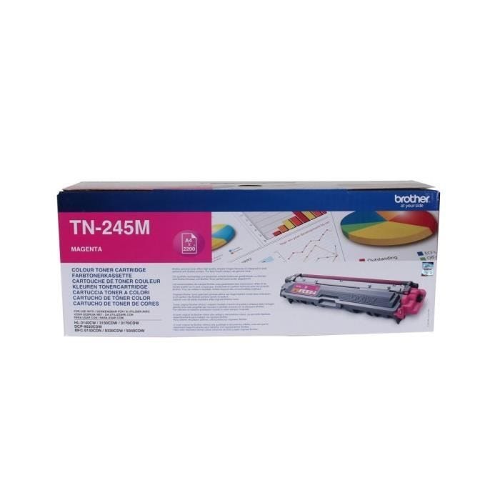 Toner - Brother - TN245M - Magenta - Laser - Compatible générique