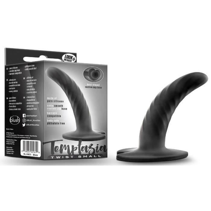 Plug Anal - BLUSH NOVELTIES - Temptasia Twist Small - Silicone - Ventouse - 11,5 cm