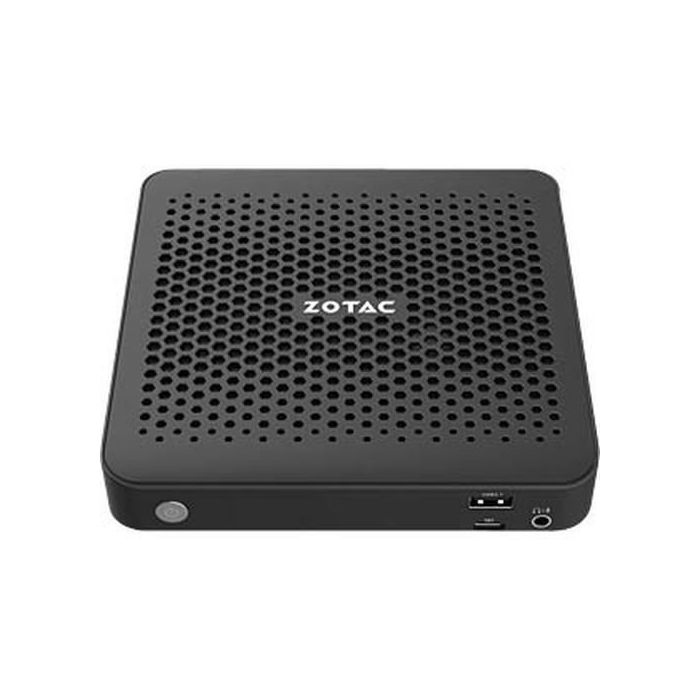 Barebone ZOTAC ZBOX MI668 with Intel Core i7-1360P, Intel Iris Xe graphics, Thunderbolt 4, Wi-Fi 6, Bluetooth 5.2. No display/memory