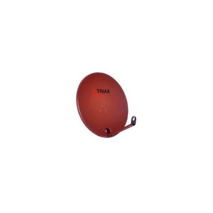 Parabole Satellite - TRIAX - TDA 78 H-1 - 78 CM - Aluminium - Rouge Brique