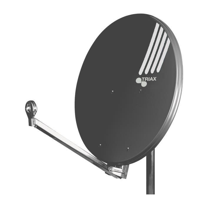 Antenne parabolique - Triax - Hit FESAT 65 - Gain 36 dBi - Fréquence 10,7-12,75 GHz - Poids 5,48 kg