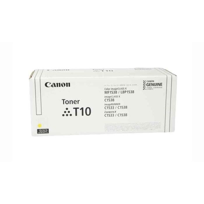 Cartouche de toner CANON T10 - Jaune - 1 pièce - Rendement 10000 pages
