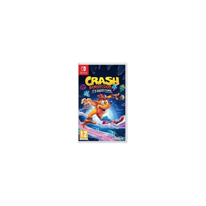 Jeu vidéo - Activision - Crash Bandicoot 4: It’s About Time - Plateforme - PS4 - 1 joueur