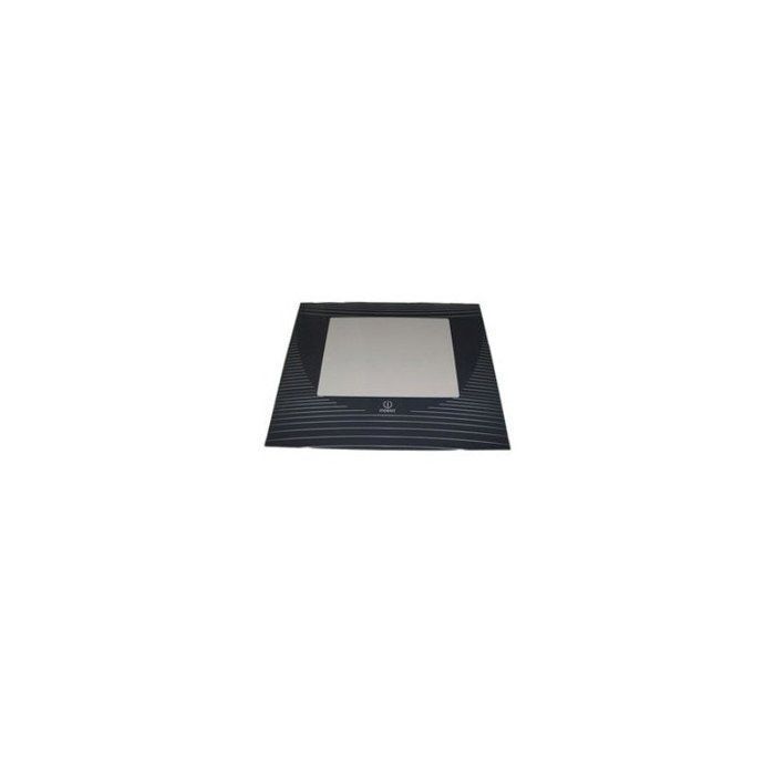 Vitre externe - INDESIT - C00299162 - Blanc - Compatible avec fours et cuisinières - Kit d'accessoires