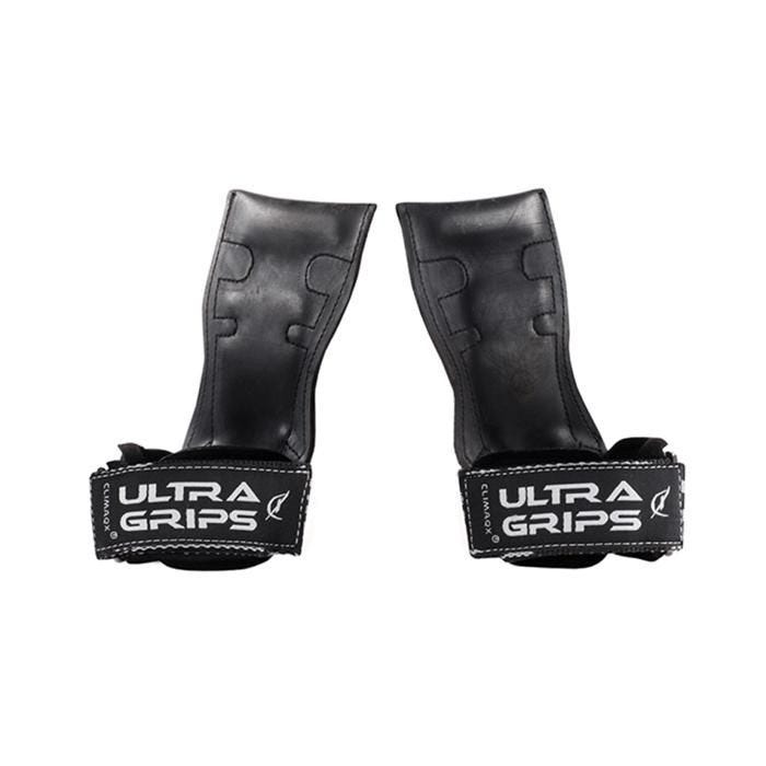 Grips de tirage musculation - Climaqx - Ultra Grips - Blanc - Camouflage - Antidérapant