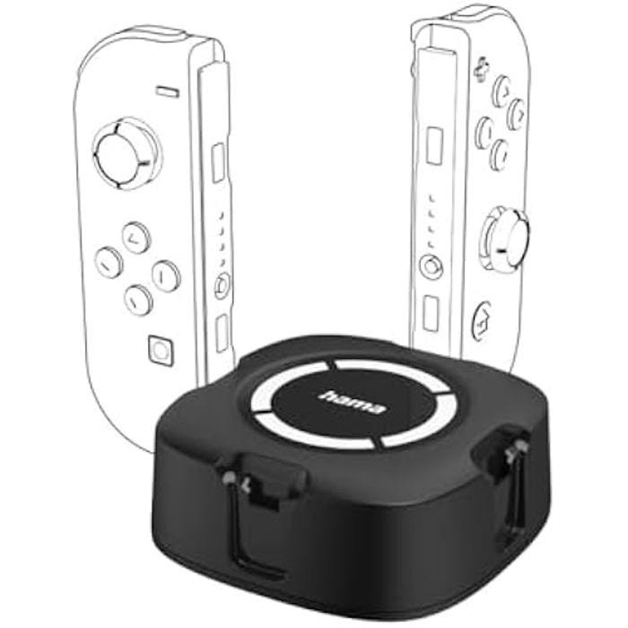 Chargeur - Hama - Station de Charge Joy-Con - Charge Rapide - Témoin LED - 4 Manettes Simultanées