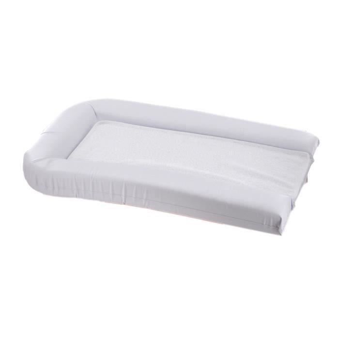 Matelas à langer avec éponges amovibles - Blanc - 42 x 70 cm