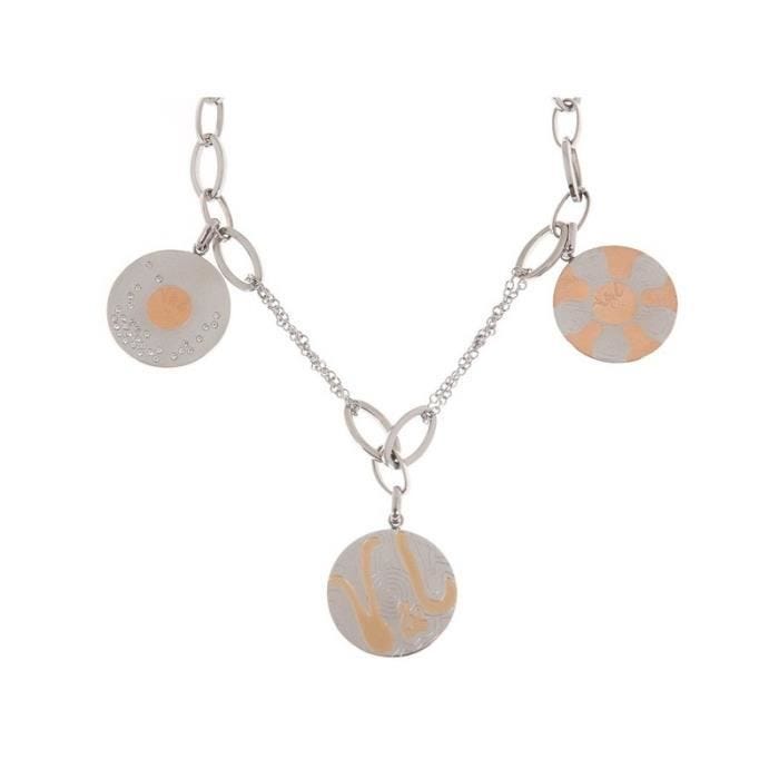 Collier - V&L - VJ0196GA - Mixte - Adulte - Élégant et exclusif