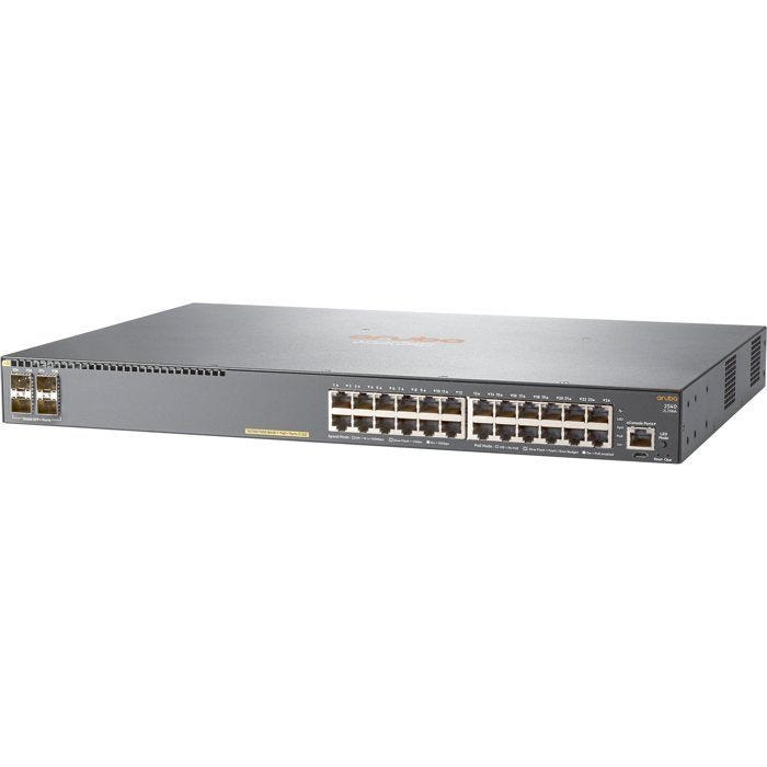Commutateur - HPE - Aruba 2540 - 24G PoE+ - 4 SFP+ - Géré