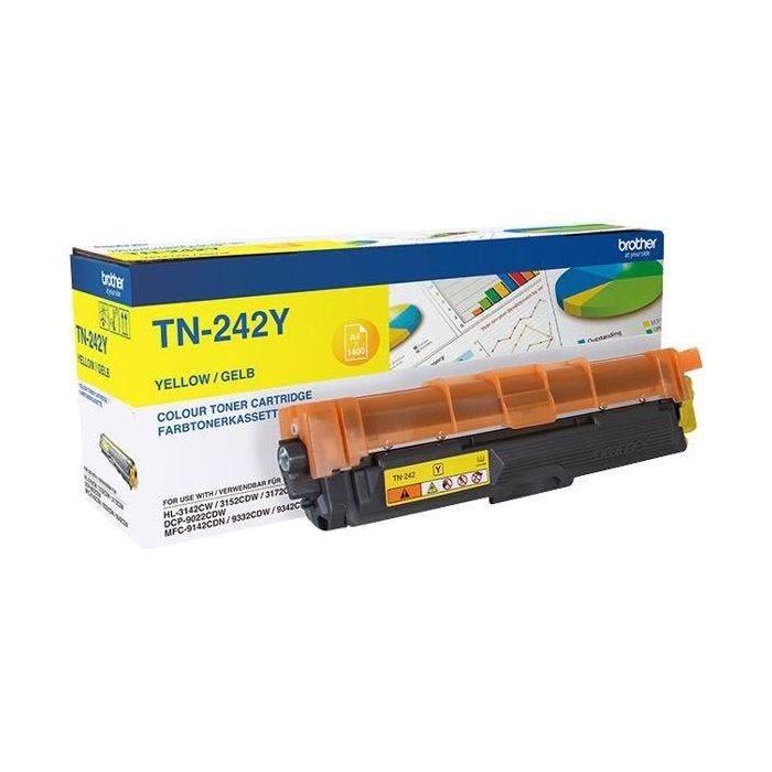 BROTHER TONER TN-242Y JAUNE…