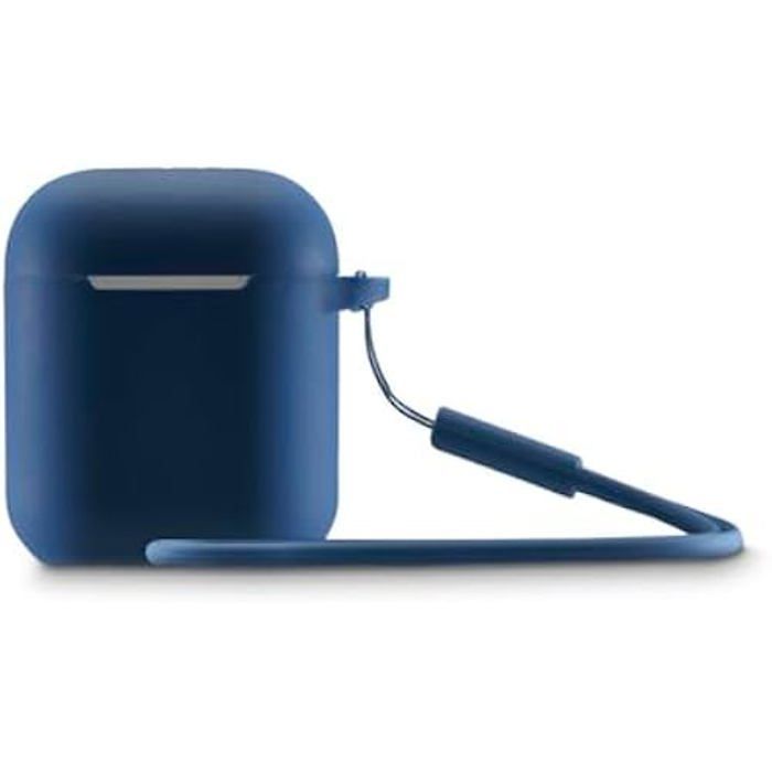 Etui de Protection - HAMA - AirPods Pro 1ère/2e GN - Silicone Bleu - Design Ultra Mince - Antidérapant