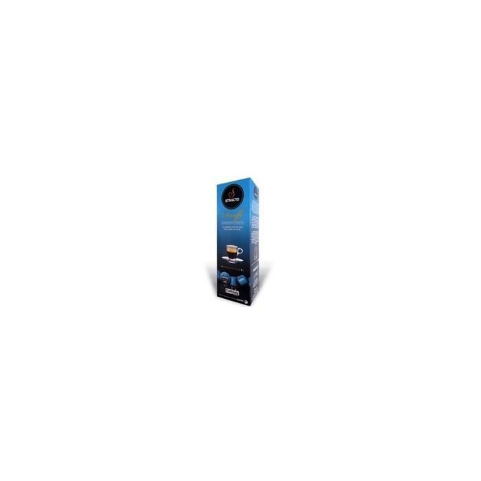 Capsules de café avec étui Stracto 80637 Decaffe (80 uds)