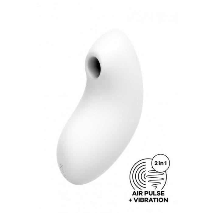 Sextoy - Satisfyer - Vulva Lover 2 - Air Pulse - Vibrations - Silicone doux