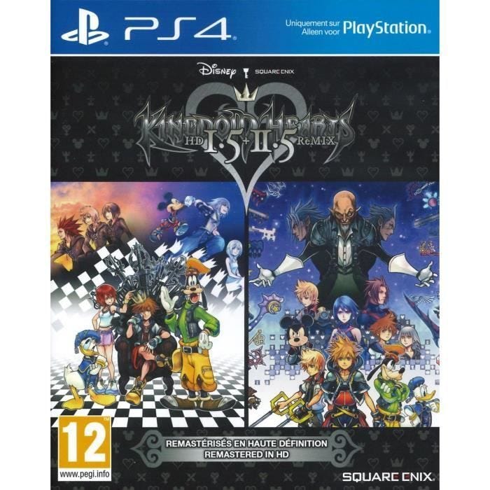 Jeu PS4 - Kingdom Hearts - HD 1,5 & 2,5 Remix - Compilation remastérisée - Aventure - 1 joueur