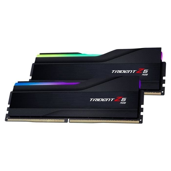 RAM DDR5 G.Skill Trident Z5 RGB 64 Go 6000 MHz CL30 - Noir
