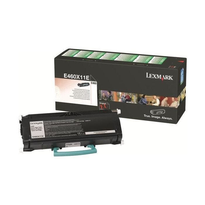 Cartouche de toner LEXMARK E460 - Noir - Pack de 1 - Rendement 15.000 pages