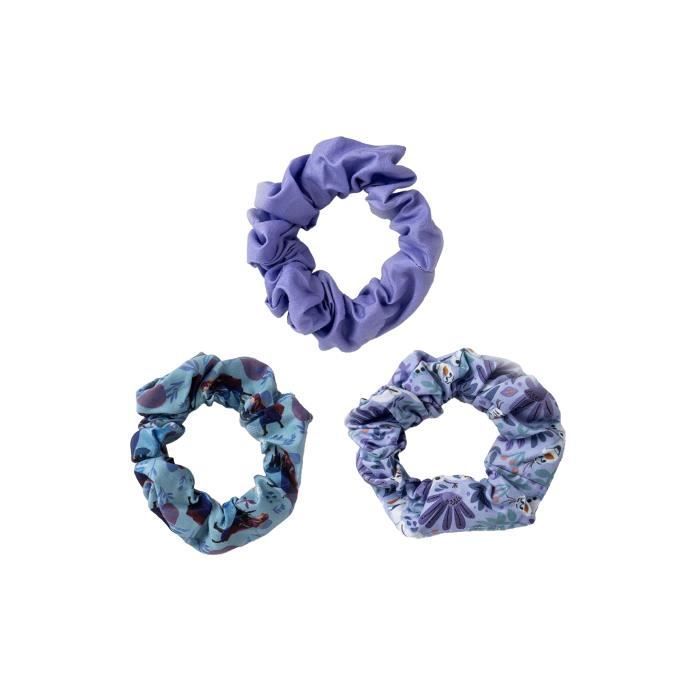 Chouchous pour enfants - CERDA - Frozen - 3 pièces - Doux pour les cheveux - Motifs Anna, Elsa, Olaf