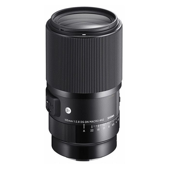 Objectif à Focale fixe - Sigma - 105mm F/2.8 DG DN ART - Ouverture F/2.8 - Stabilisateur Optique - Macro