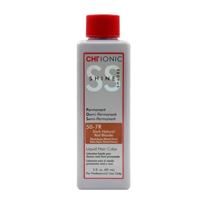Couleur liquide lumineuse - FAROUK - Chi Ionic Shine Shades Liquid Couleur 50-7r - Gris - Mixte - Intérieur