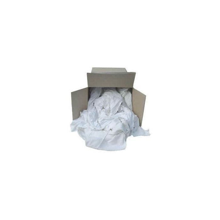 10kg chiffons blancs