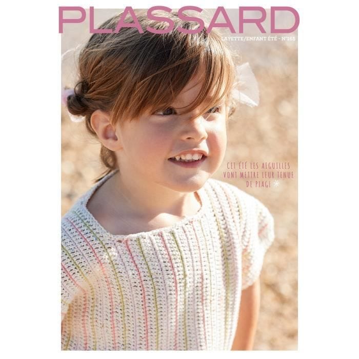 Catalogue tricot Plassard n°165 - Layette/Enfants été - Blanc