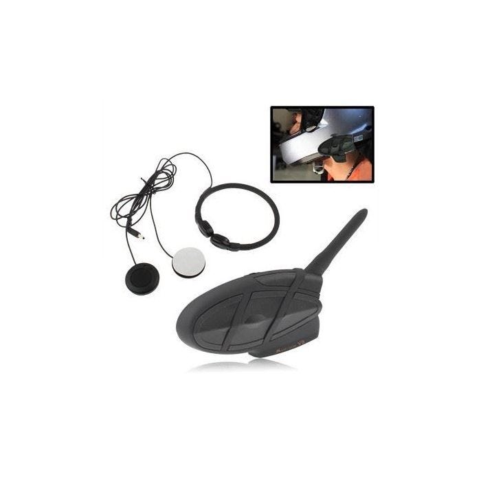 Intercomm Moto Bluetooth Kit Mains Libres Telephones Smartphones Portée 2000 M Plastique YONIS