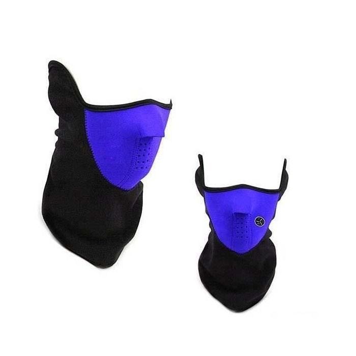 Masque d'équitation Chaud Face cou Masque Paintball Vélo moto Masque anti froid bleu #C493E_SAN1 Bo75996