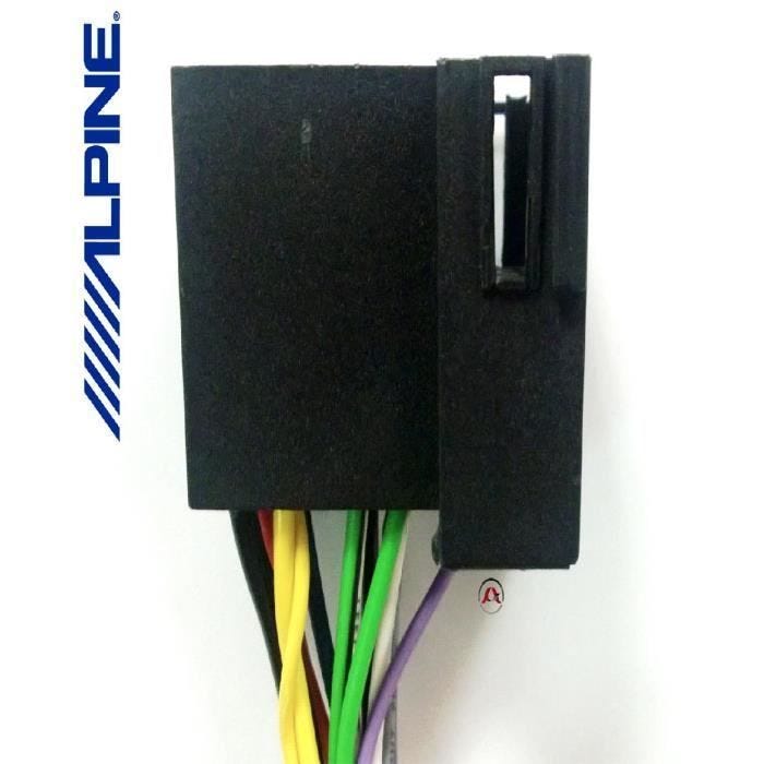 Interface commande au volant - ALPINE - APF-S102ST - Compatible Seat - Noir - Contrôle audio facile