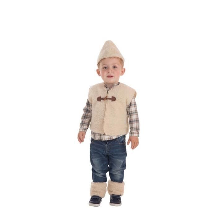 Déguisement de Berger avec Gilet pour bébé