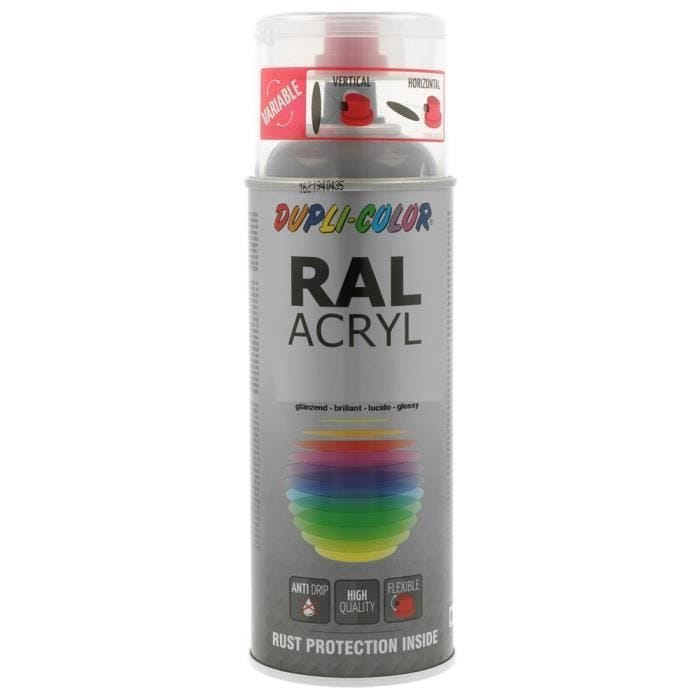 PEINTURE ACRYLIQUE RAL 6018 BRILLANT 400 ML