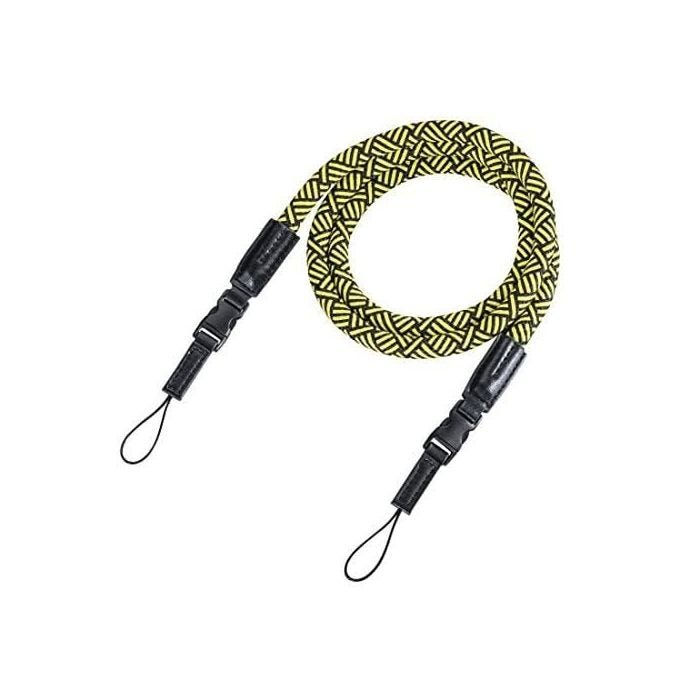 Sangle d'appareil photo HAMA BRAID 120 - Noir - Fermeture à clip - L.120 cm