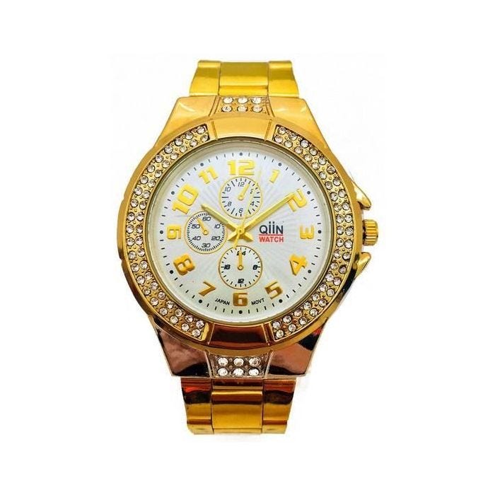 Montre Femme - Qiin - 0312WESUS - Quartz - Acier - 39 mm
