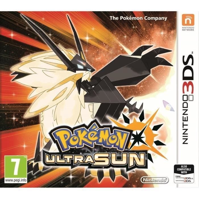 Jeux vidéo - Nintendo - Pokemon Ultra Sun - Aventure - 3DS - Edition Standard
