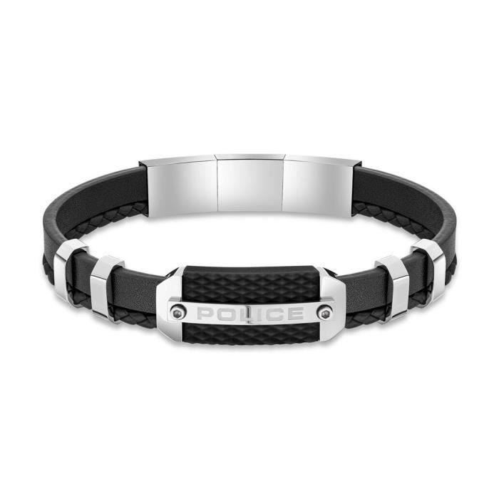 Bracelet - Police - PEAGB2119651 - Acier inoxydable - Noir - Tendance