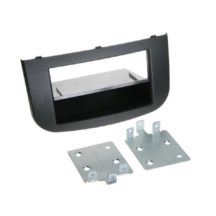 Facade autoradio - ADNAUTO - FA2279A - Compatible Mitsubishi Colt - Vide poche - Noir
