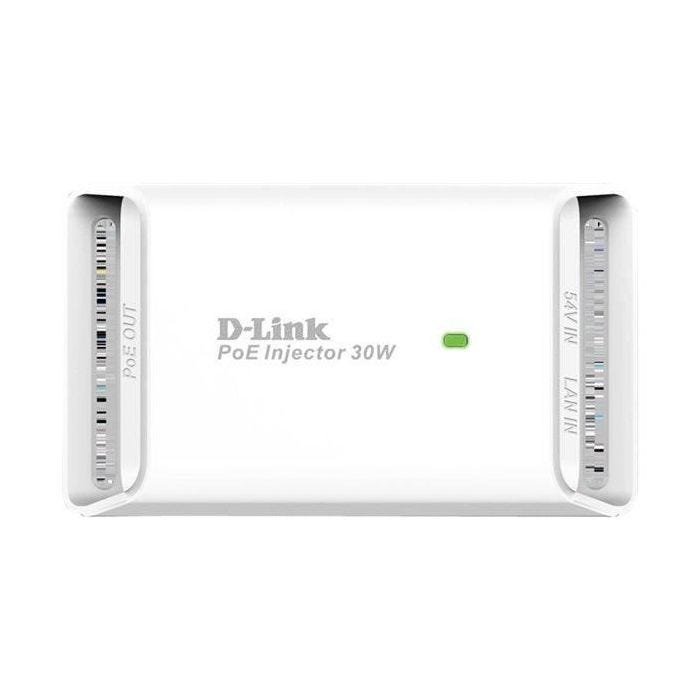D-LINK Injecteur 1 Port - DPE-301GI - Gigabit PoE 802.3/3u/3ab - 10/100/100BASE-T