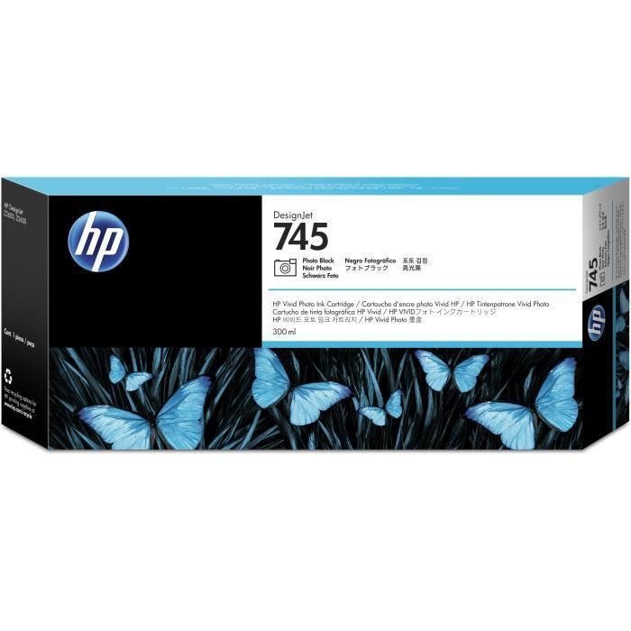HP Cartouche d'encre Photo 745 - Noir 300 ml