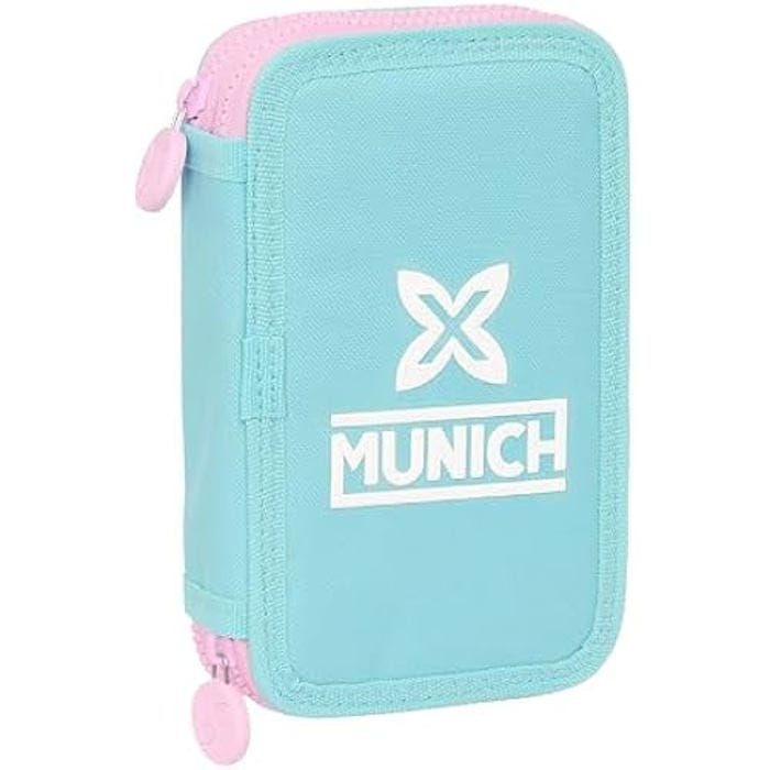 Trousse scolaire pour enfant Safta MUNICH HEAVEN avec 28 outils inclus