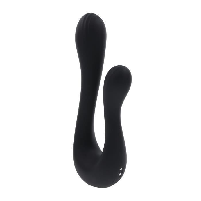 Vibromasseur - PLAYBOY - The Swan - Silicone - Noir