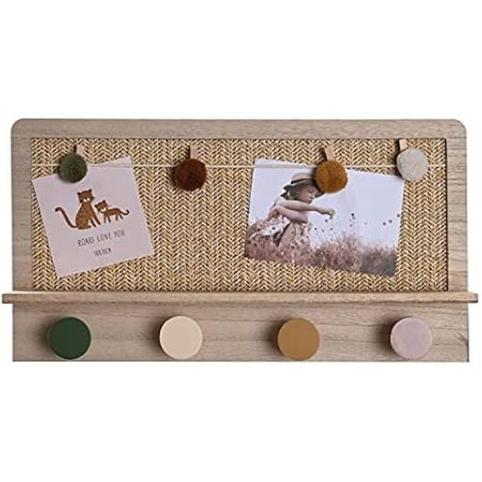 Porte-manteau - DKD HOME DECOR - Multicolore - Fibre, bois et MDF - 49x50x27 cm - À monter soi-même