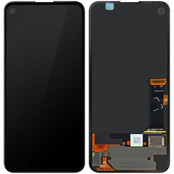 Écran LCD - Google - Pixel 4A - Vitre Tactile Original - 5,5 pouces - Noir