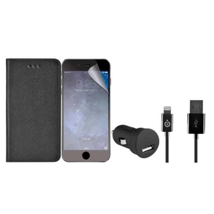 Chargeur voiture - BBC - Etui standard - Noir - Compatible iPhone 6/6S - 40g