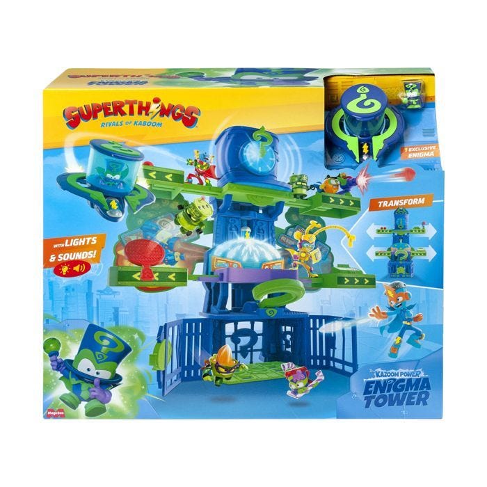 Superthings figurines Enigma Tower