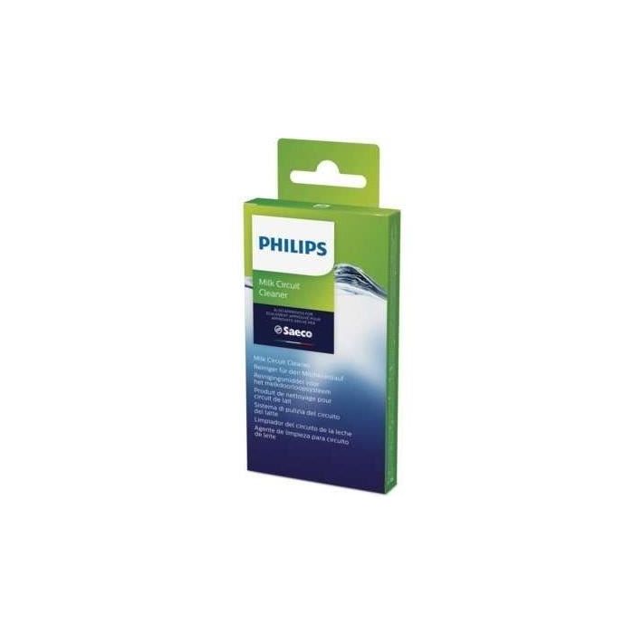 Sachets de nettoyant pour circuit de lait - PHILIPS - CA6705/10 - Élimine les résidus de lait - Lot de 6 sachets